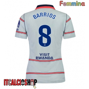 Atletico Madrid Pablo Barrios #8 Terza Maglia Femmina 2026-27 Manica Corta